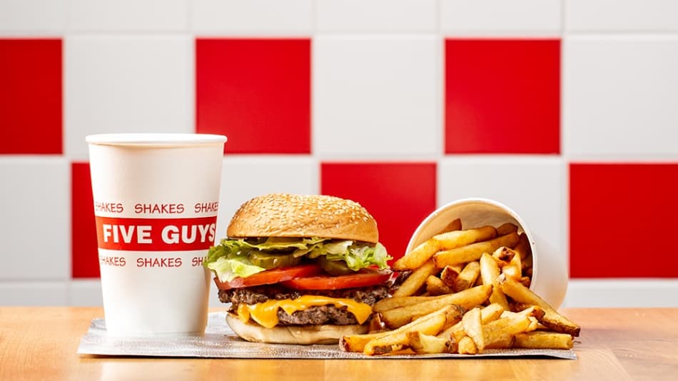 Five Guys Park Royal - Halal restaurant